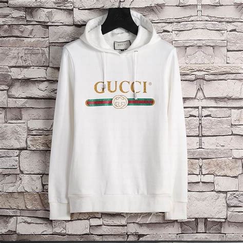 gucci sweatshirt mens|gucci trim tan hoodie sweatshirt.